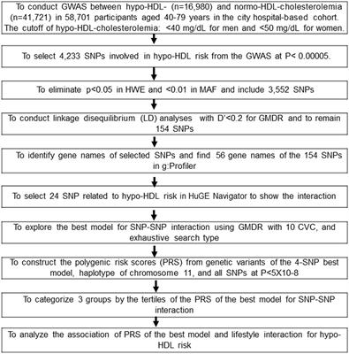 Interaction of energy and sulfur microbial diet and smoking status with polygenic variants associated with lipoprotein metabolism
